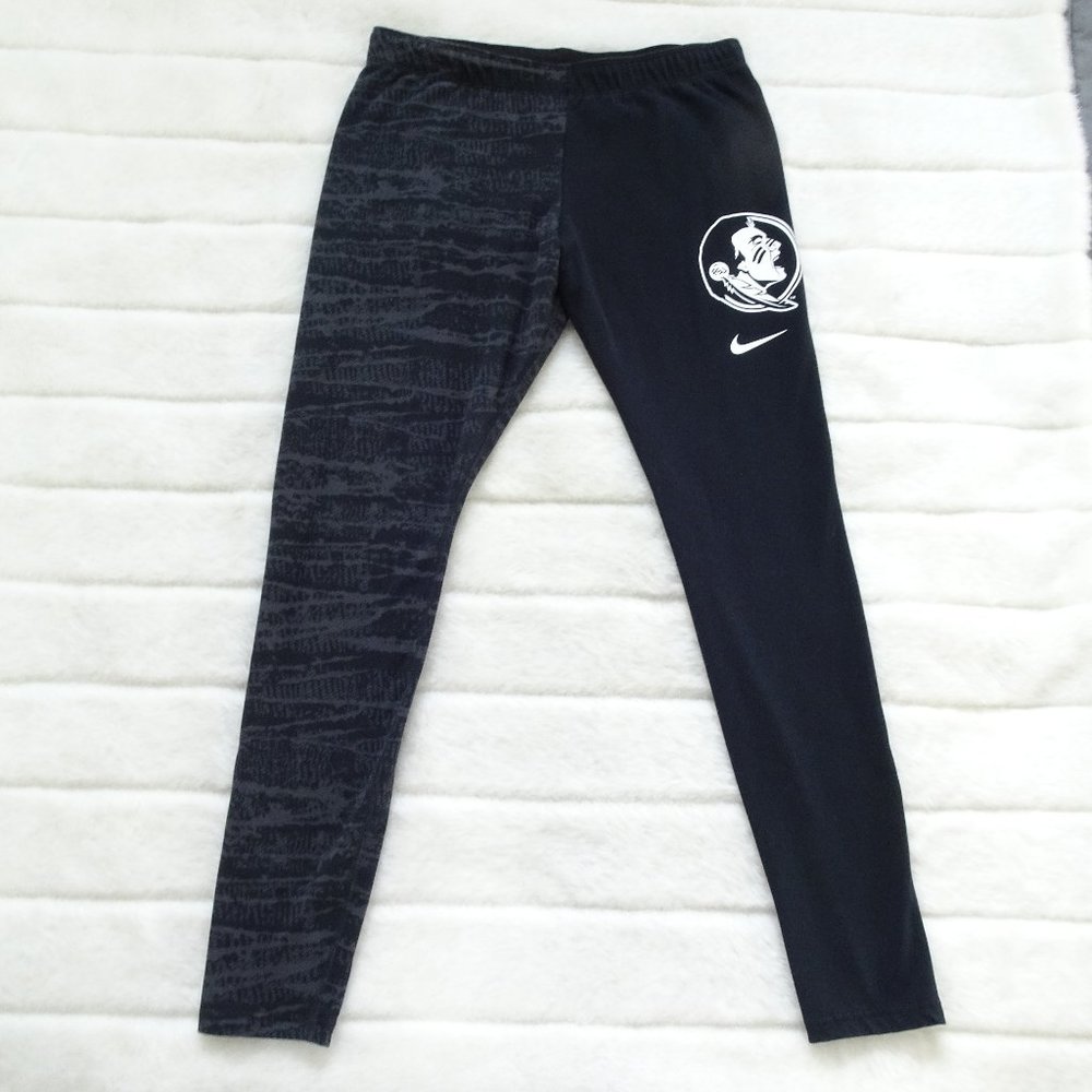 Nike FSU Seminoles  Elastic Waist Pants Black Large